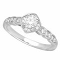 CHANEL シャネル ココクラッシュ ダイヤモンド(0.30ct E-VVS1-3Ex)リング J11413 Pt950 プラチナ 日本サイズ約11号 #51 GIA鑑定書【送料無料】指輪【中古】24401017