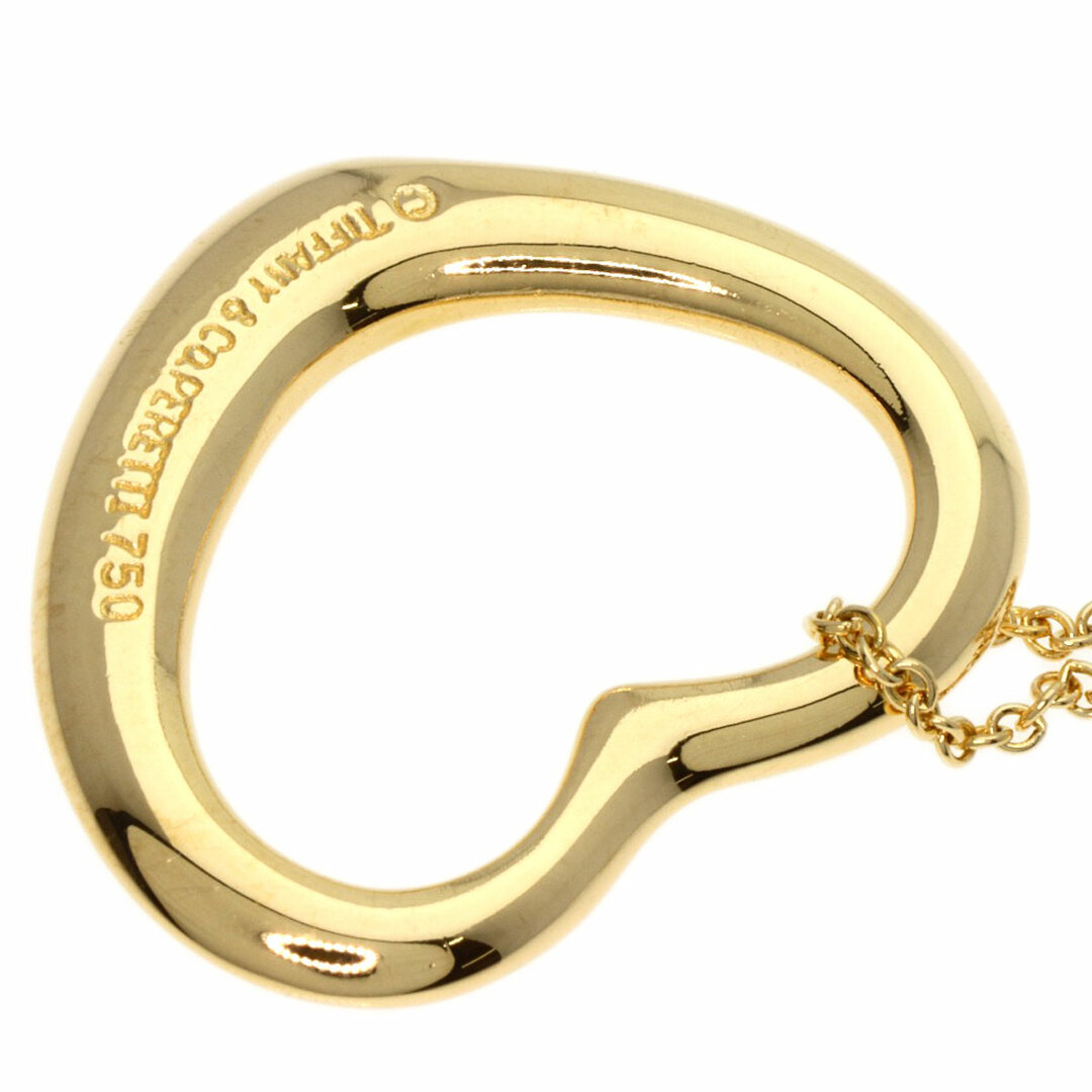 Tiffany & Co. - TIFFANY&Co. オープンハート ネックレス K18YG Tiffany & Co. - TIFFANY&Co. オープンハート ネックレス K18YG