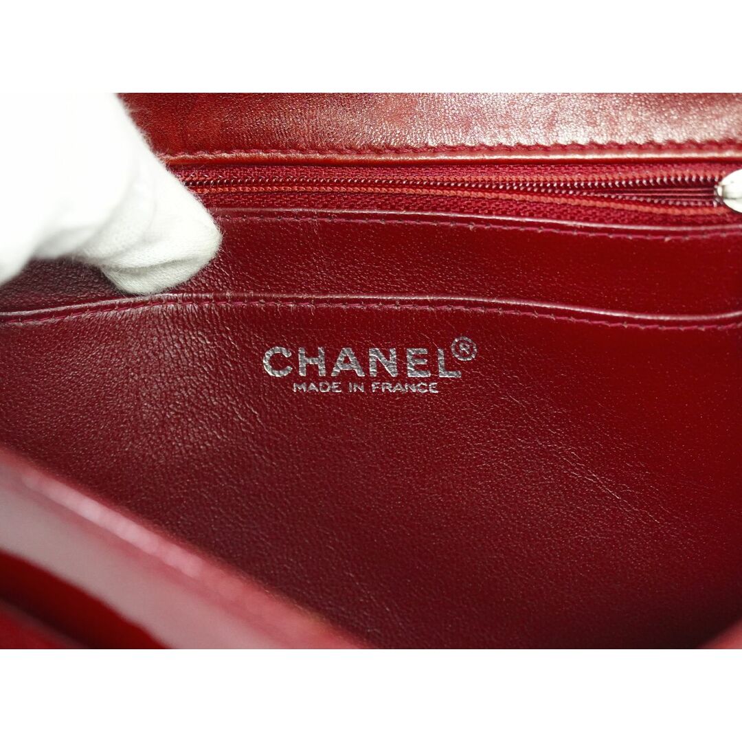 CHANEL - 本物 シャネル CHANEL キャンバス パテント レザー CHANEL - 本物 シャネル CHANEL キャンバス パテント レザー