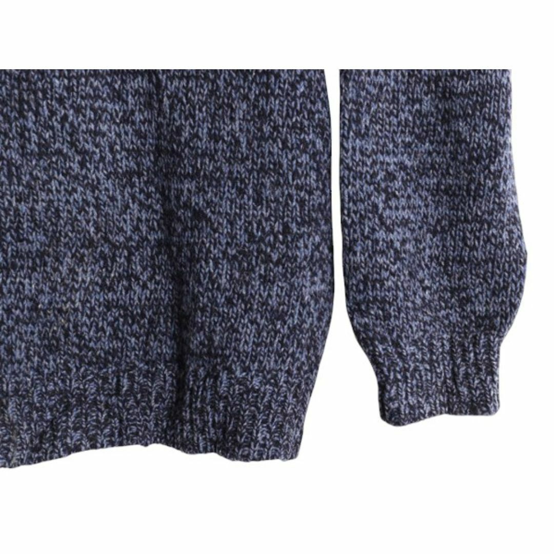【ラッピング無料】 L.L.Bean - エルエルビーン ヘンリーネック ラム ウール ニット 男性用