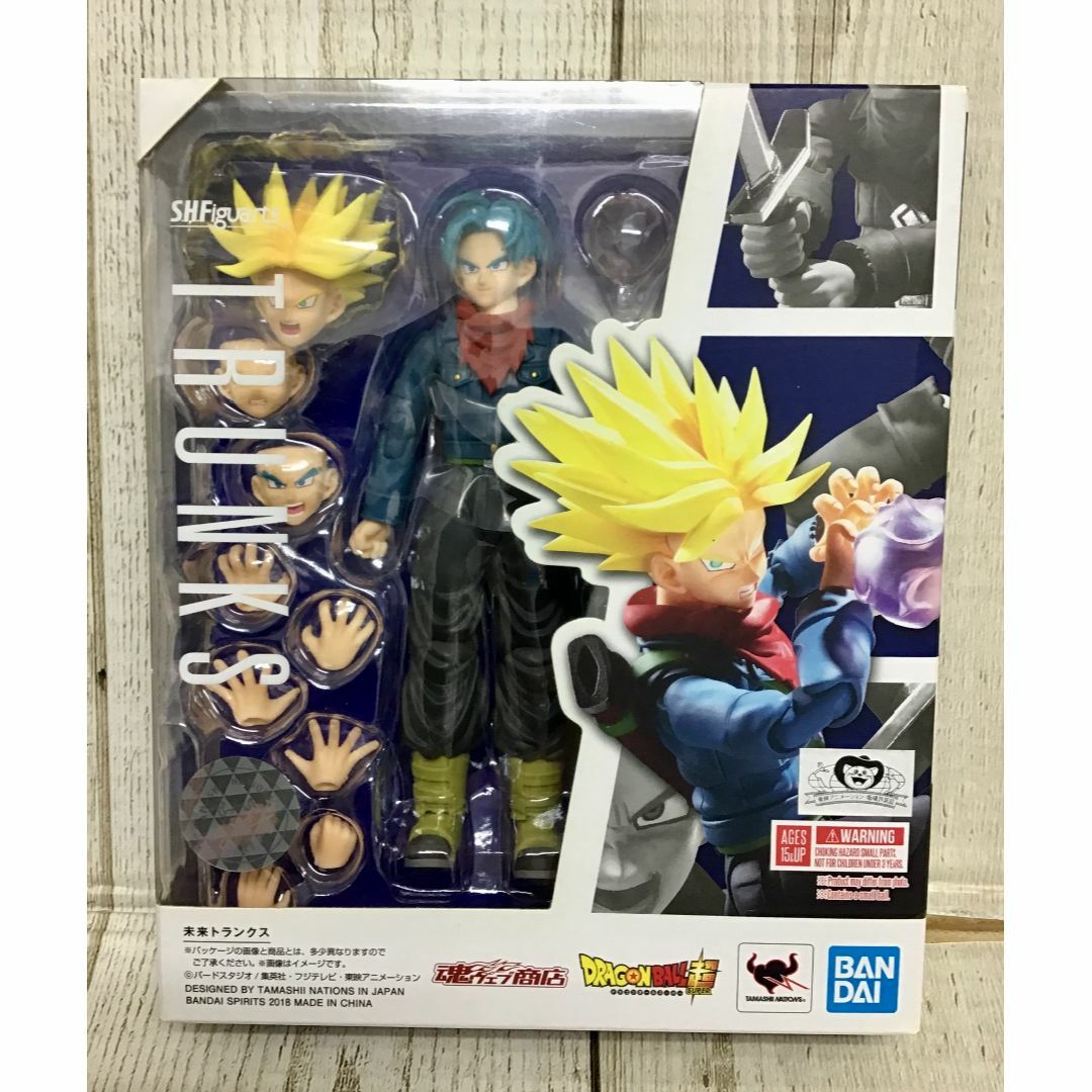 BANDAI - 未来トランクス ドラゴンボール スーパーアクションフィギュア