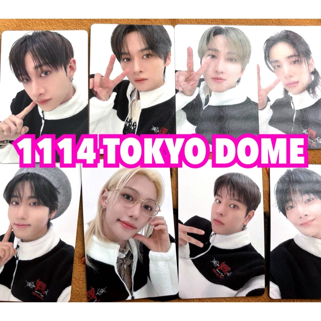 straykids GIANT 東京ドーム 1114 会場限定 トレカ 8種 A
