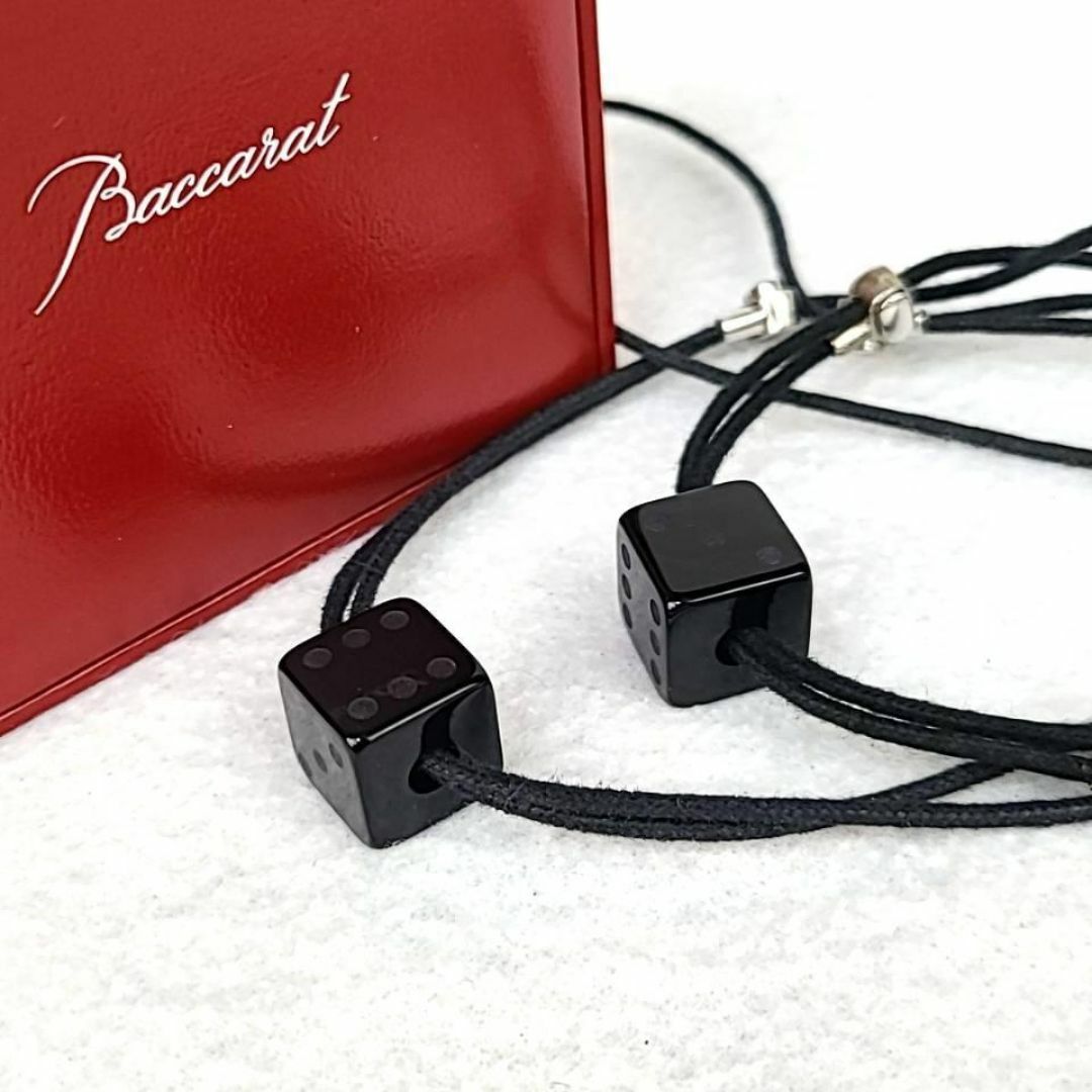 極美品・バカラ サイコロ ブレスレット ネックレス セット 極美品・バカラ サイコロ ブレスレット ネックレス セット