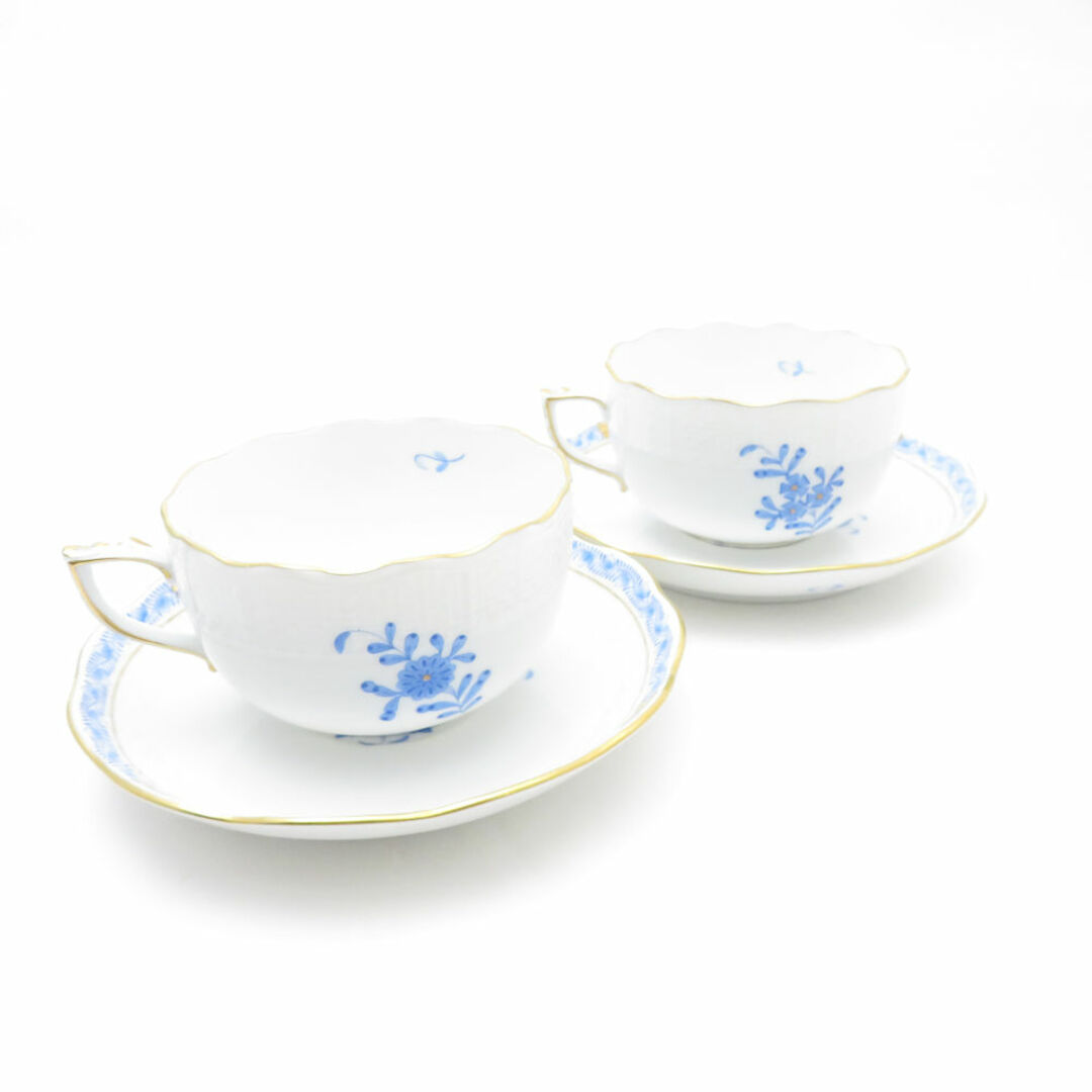 Herend - 美品 Herend ヘレンド アポニーブルー(AB)724 ティー Herend - 美品 Herend ヘレンド アポニーブルー(AB)724 ティー