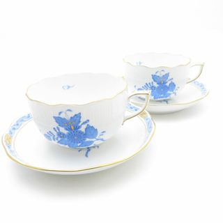 Herend - 美品 Herend ヘレンド アポニーブルー(AB)724 ティー Herend - 美品 Herend ヘレンド アポニーブルー(AB)724 ティー