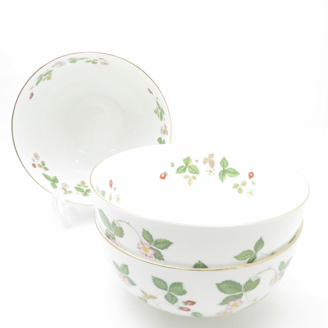 WEDGWOOD ウェッジウッド ワイルドストロベリー サラダボウル 3 WEDGWOOD ウェッジウッド ワイルドストロベリー サラダボウル 3