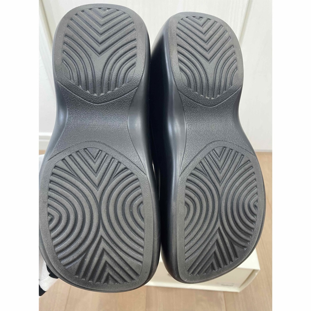 TODAYFUL Volume Sole Sabot ブラック36 TODAYFUL Volume Sole Sabot ブラック36