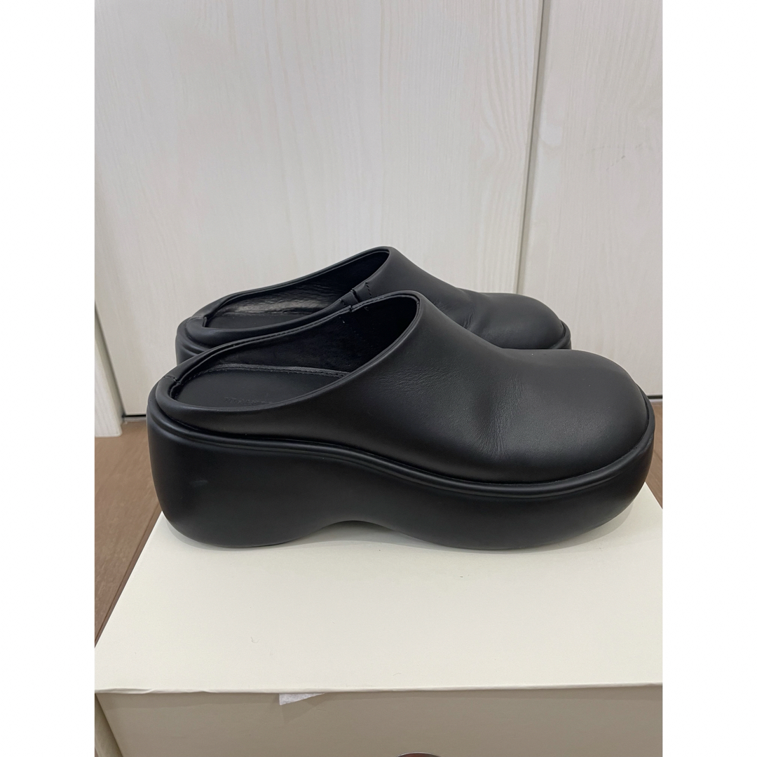 TODAYFUL Volume Sole Sabot ブラック36 TODAYFUL Volume Sole Sabot ブラック36