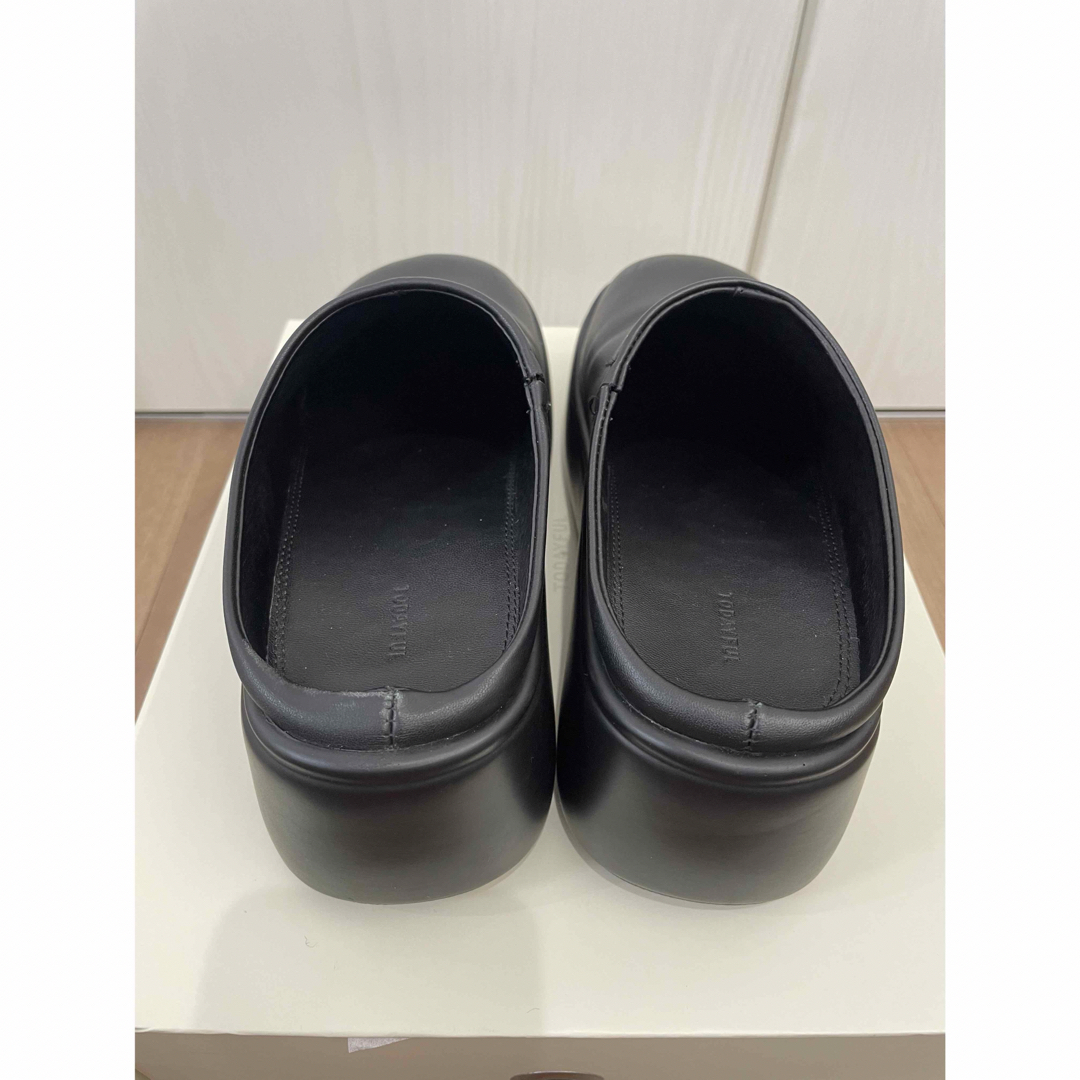 TODAYFUL Volume Sole Sabot ブラック36 TODAYFUL Volume Sole Sabot ブラック36