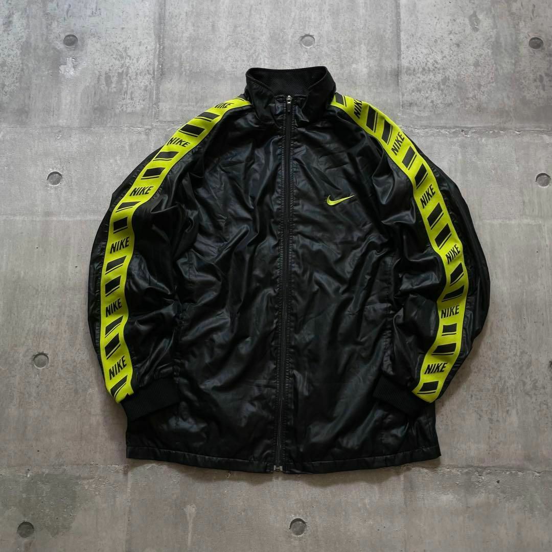 y2k NIKE セットアップ ナイロントラックジャケット サイド y2k NIKE セットアップ ナイロントラックジャケット サイド