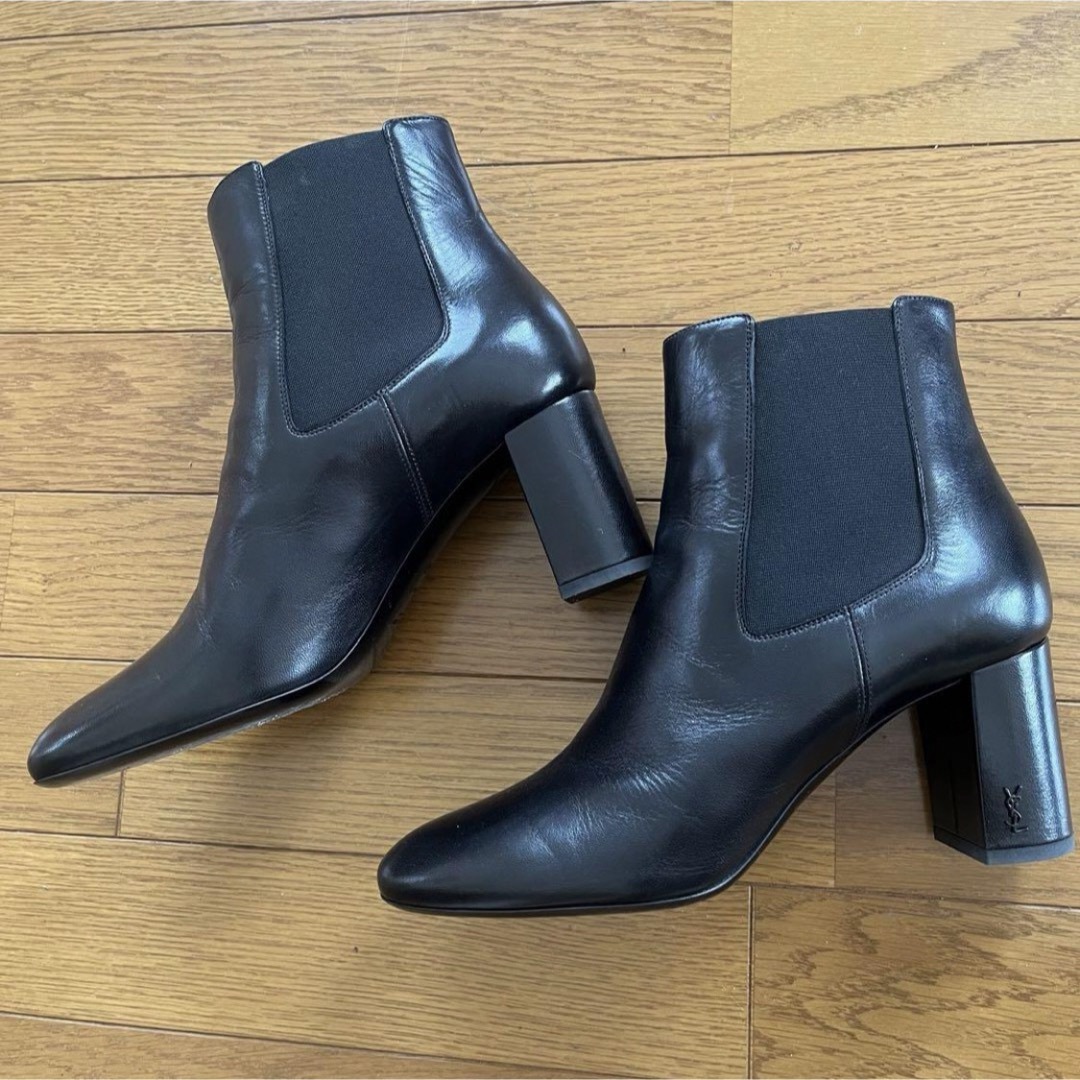 SAINT LAURENT - 【美品】SAINT LAURENT サイドゴアブーツ サイズ40(27.0cm)