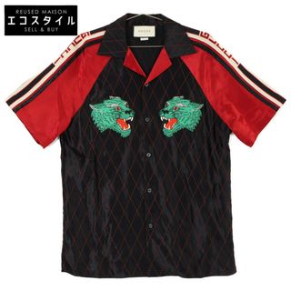 GUCCI - グッチ 【美品/国内正規】538965 パンサー刺繍 袖ロゴ GUCCI - グッチ 【美品/国内正規】538965 パンサー刺繍 袖ロゴ