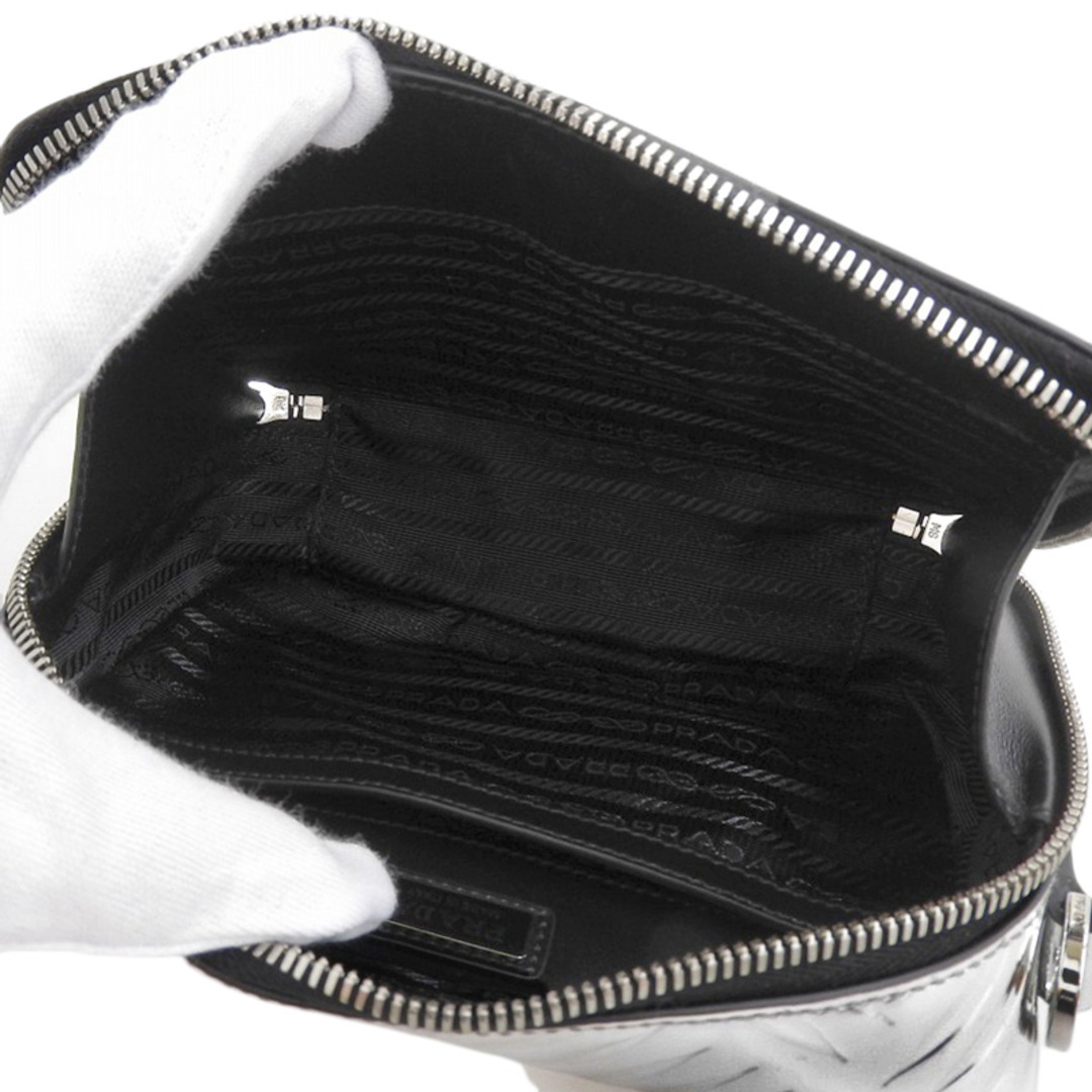 PRADA - プラダ PRADA ブリック ショルダーバッグ レザー PRADA - プラダ PRADA ブリック ショルダーバッグ レザー