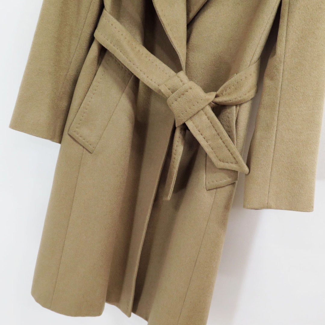 MaxMara マックスマーラ カシミヤ 100% ベルテッド コート 34 MaxMara マックスマーラ カシミヤ 100% ベルテッド コート 34