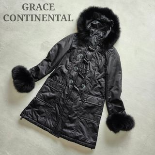 GRACE CONTINENTAL(ダウンコート ・ ブラック/黒色系)のフリマ GRACE CONTINENTAL(ダウンコート ・ ブラック/黒色系)のフリマ