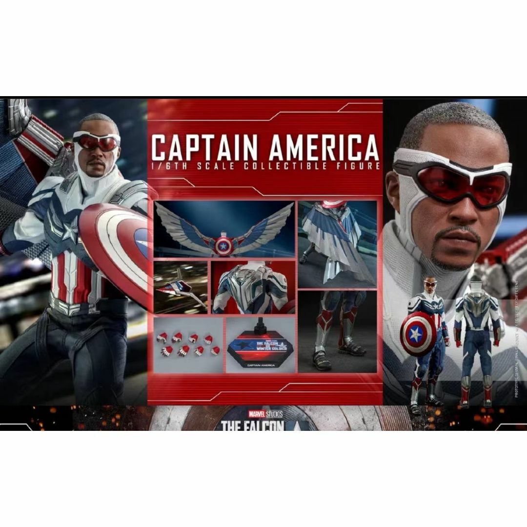 ホットトイズ 1/6 ファルコン&ウィンター・ソルジャー ホットトイズ 1/6 ファルコン&ウィンター・ソルジャー