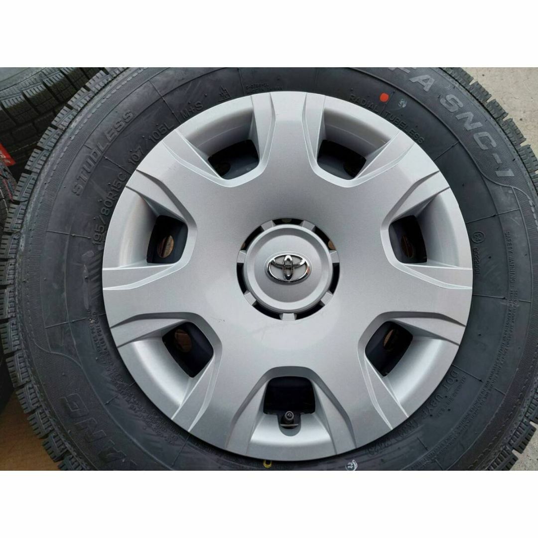 ハイエース純正スチールホイール 15インチ 新品スタッドレス ハイエース純正スチールホイール 15インチ 新品スタッドレス