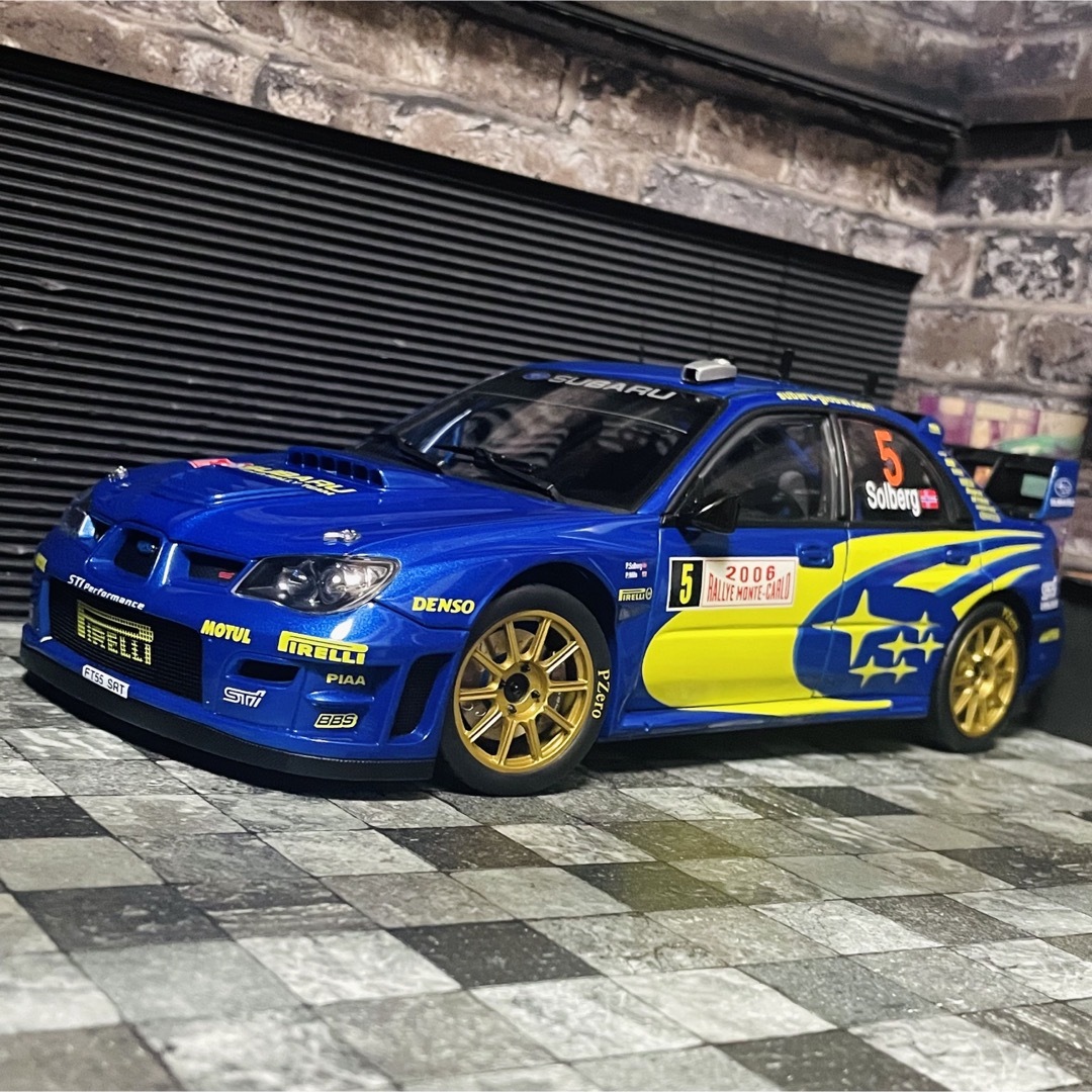 1/18 AUTOart スバル インプレッサ WRC 2006 モンテカルロ 1/18 AUTOart スバル インプレッサ WRC 2006 モンテカルロ