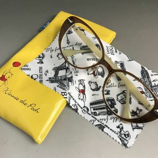 ゾフ(Zoff)の Zoff くまのプーさん ディズニーコレクション 眼鏡 プーさん柄 52□18(サングラス/メガネ)