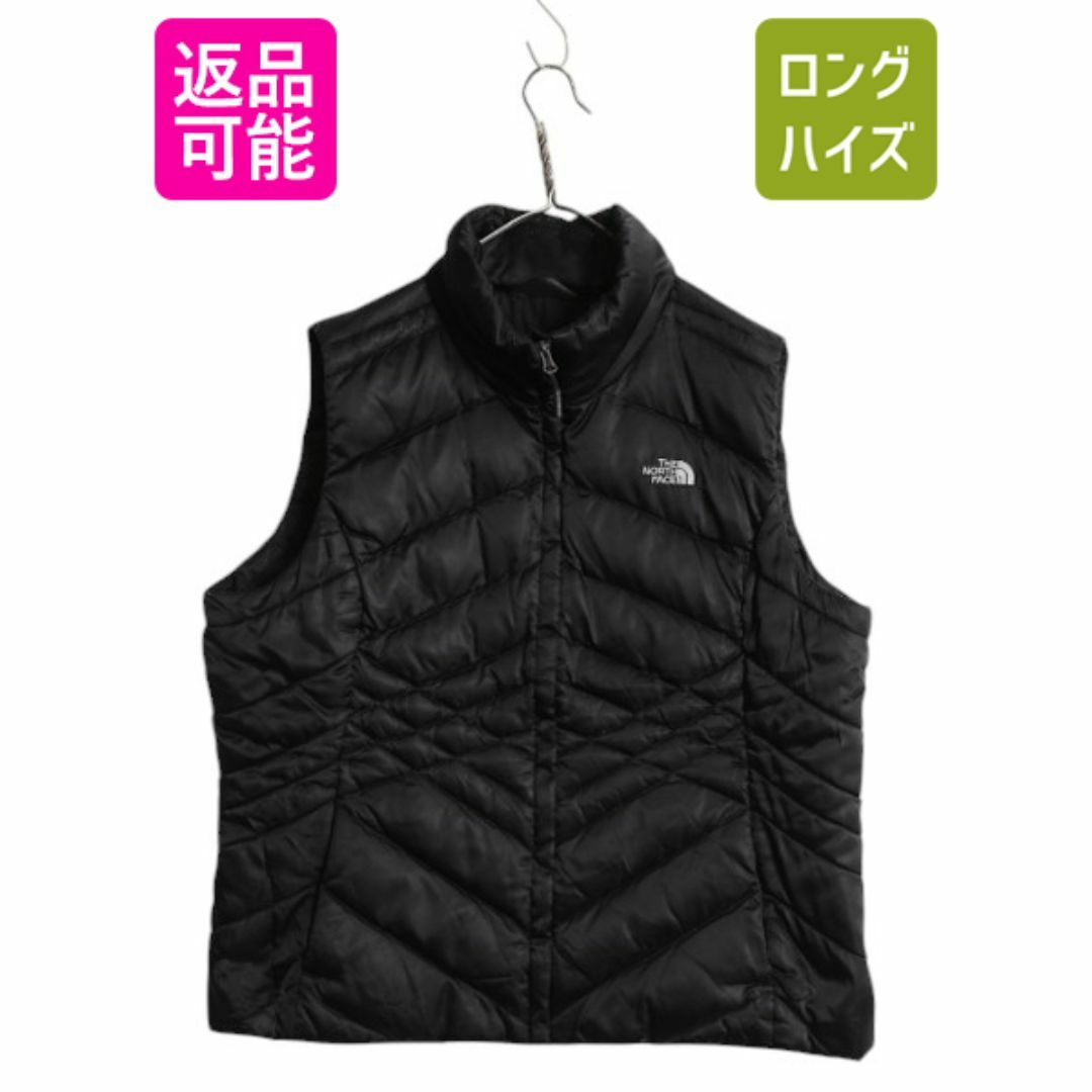 第一ネット ノースフェイス US企画 ナイロン XXL レディース ベスト ダウン 女性用