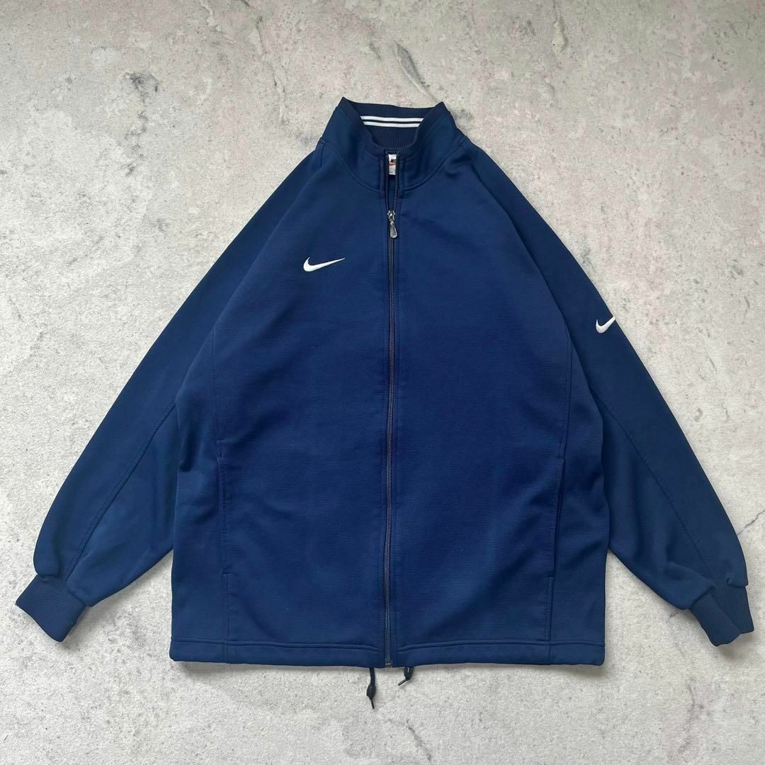 NIKE - 【90s ビンテージ ナイキ】サイズL 刺繍ロゴ トラック NIKE - 【90s ビンテージ ナイキ】サイズL 刺繍ロゴ トラック