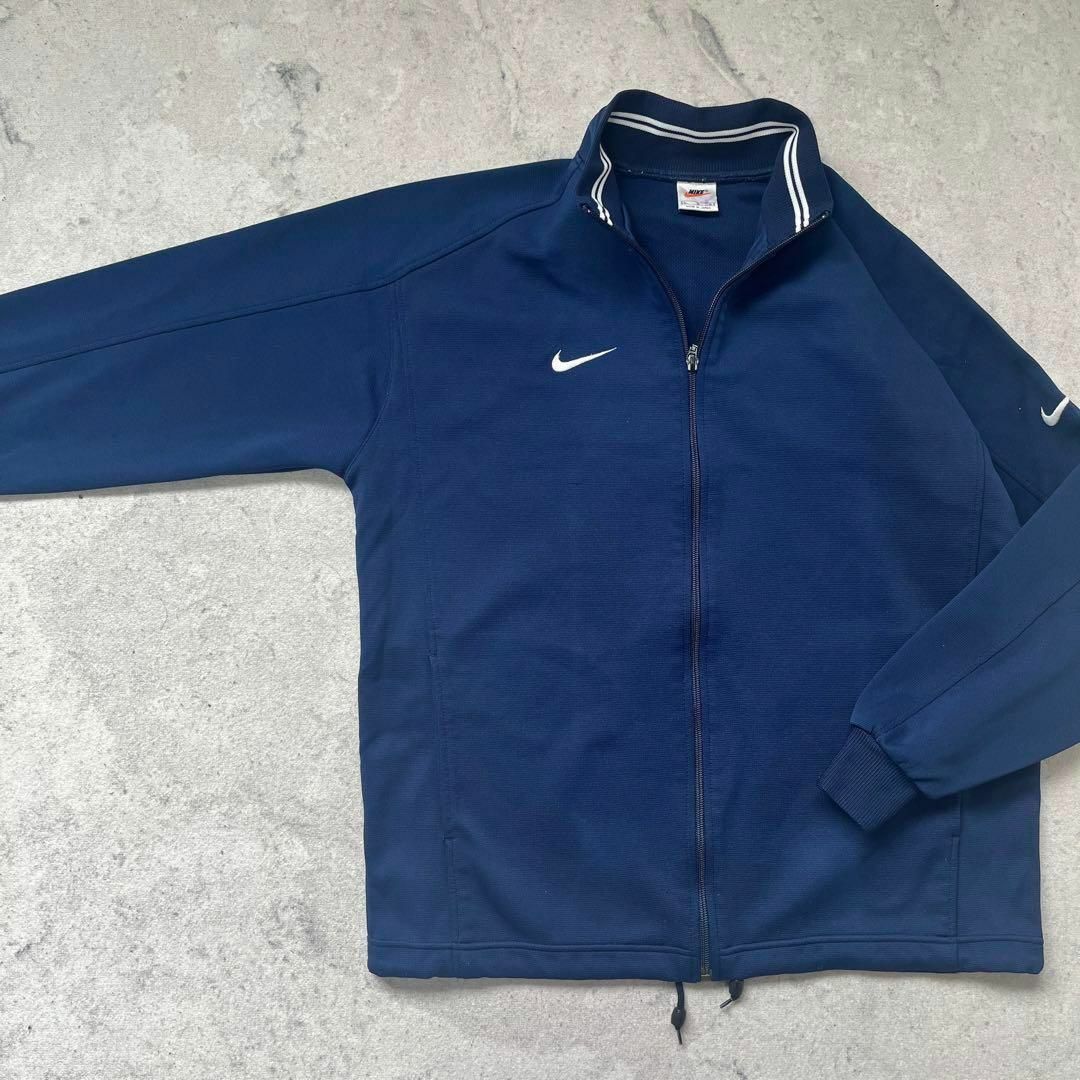 NIKE - 【90s ビンテージ ナイキ】サイズL 刺繍ロゴ トラック NIKE - 【90s ビンテージ ナイキ】サイズL 刺繍ロゴ トラック