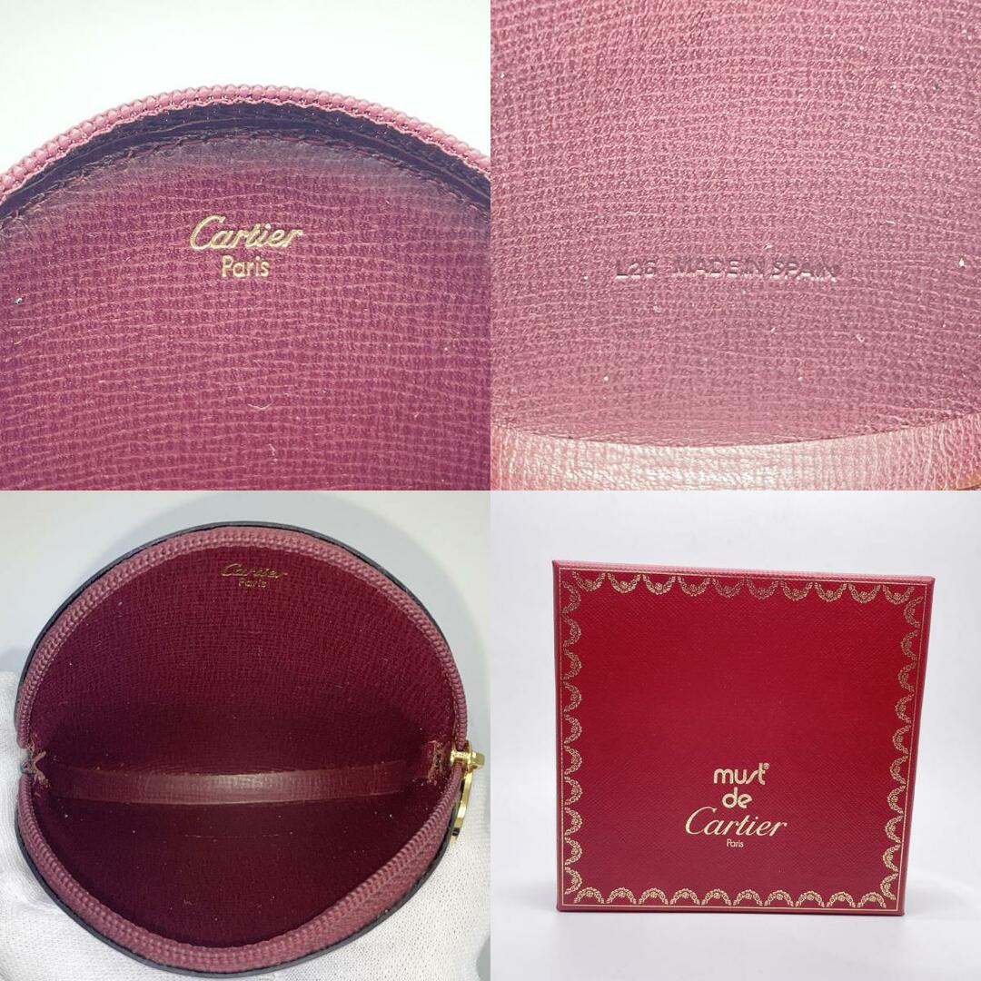 CARTIER カルティエ コインケース マストライン 丸型 小銭入れ CARTIER カルティエ コインケース マストライン 丸型 小銭入れ