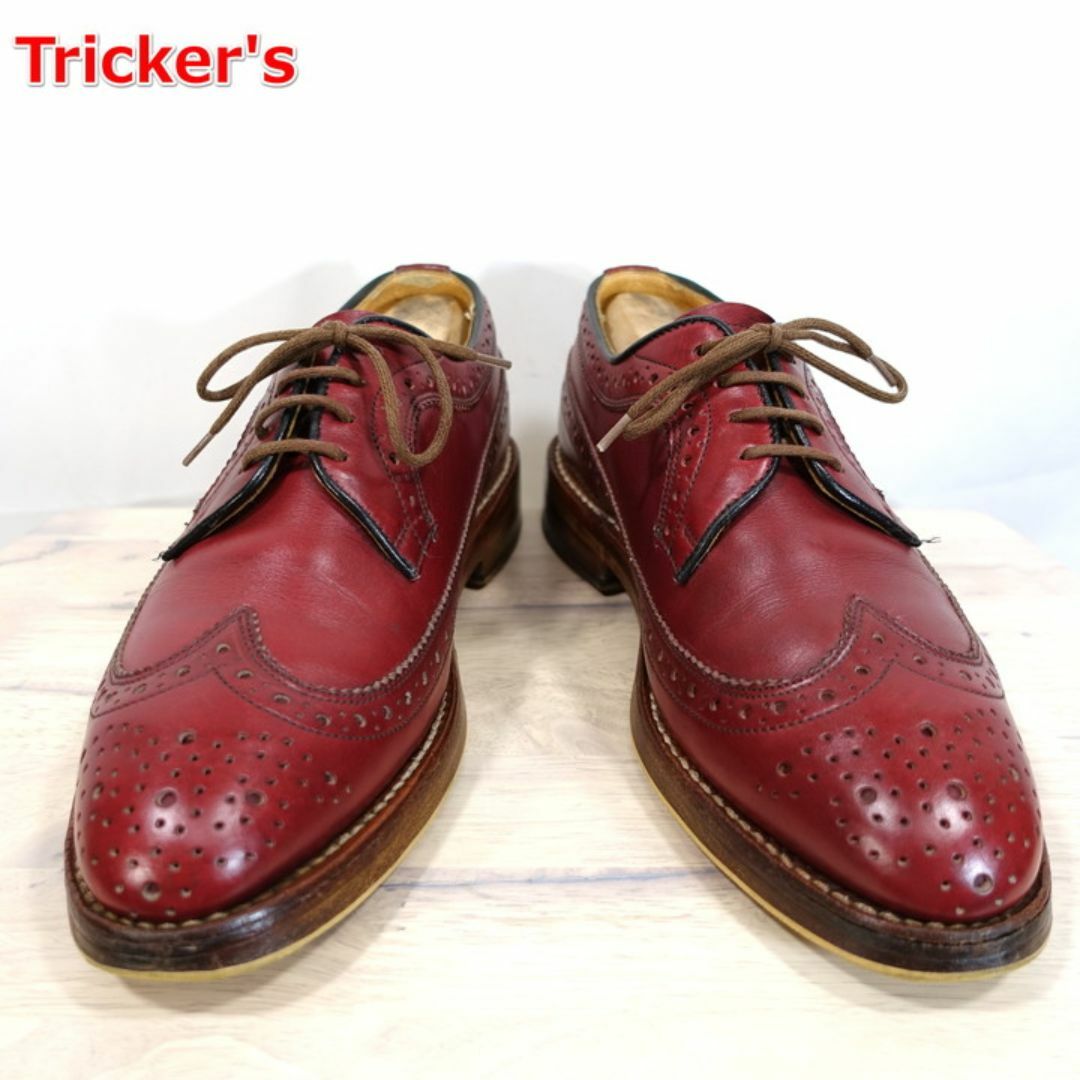 良品】トリッカーズ ロングウィングシューズ FULTON Tricker's 良品】トリッカーズ ロングウィングシューズ FULTON Tricker's