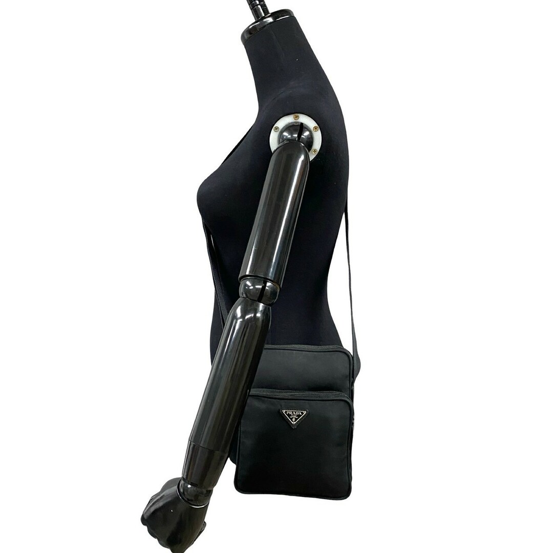 PRADA - 極 美品 希少品 PRADA プラダ 三角ロゴ 金具 ナイロン PRADA - 極 美品 希少品 PRADA プラダ 三角ロゴ 金具 ナイロン