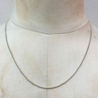 SILVER925 BALL CHAIN NECKLACE シルバー/ネックレス(ネックレス)