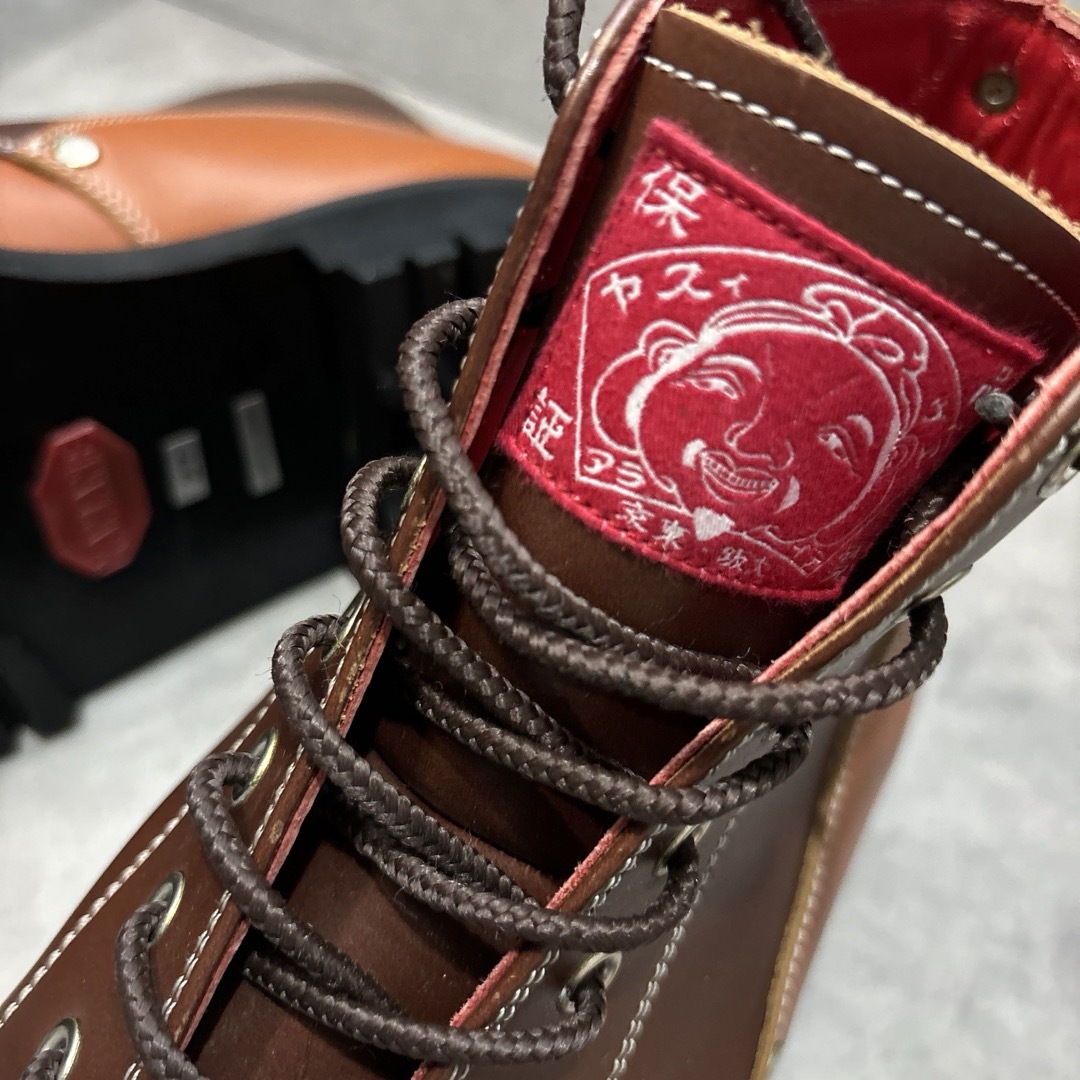EVISU - エヴィス/EVISU/山根/YAMANE ブーツ/靴 /レザー 本革 濃 EVISU - エヴィス/EVISU/山根/YAMANE ブーツ/靴 /レザー 本革 濃