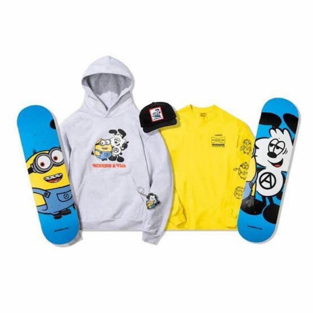 希少 即完売 wasted youth ミニオンコラボ ロンT XL 希少 即完売 wasted youth ミニオンコラボ ロンT XL Tシャツ