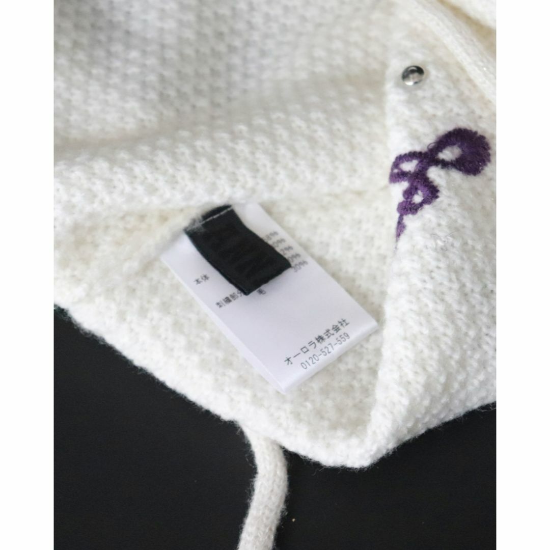 13,200円新品【アナスイ】ロゴ刺繍 ビジュー付き 耳当てニット 13,200円新品【アナスイ】ロゴ刺繍 ビジュー付き 耳当てニット