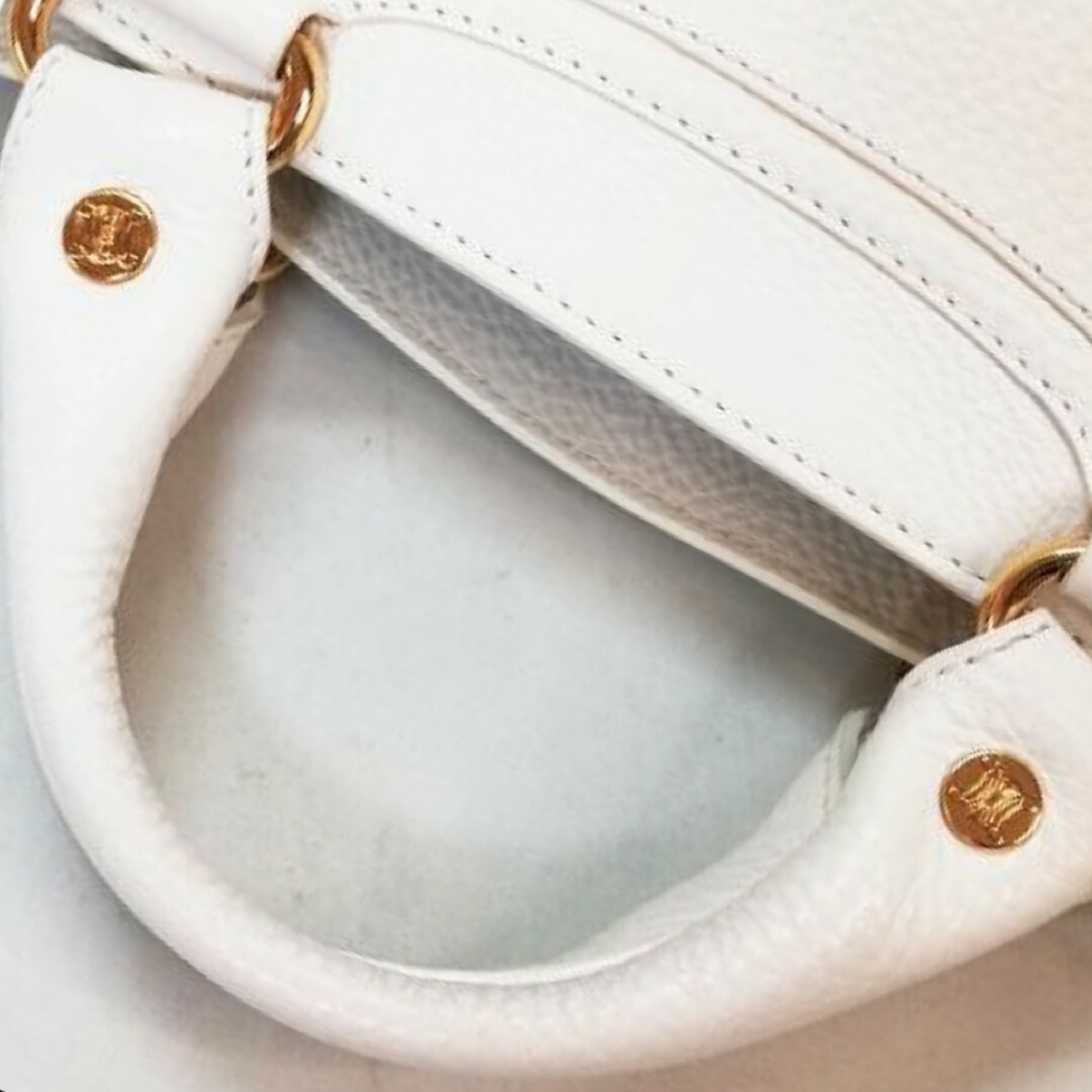 CELINE(セリーヌ) ブギーバッグ 本革 ホワイト 白 CELINE(セリーヌ) ブギーバッグ 本革 ホワイト 白