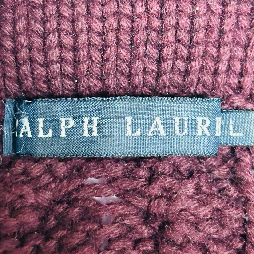 ラルフローレン ケーブルニット カーディガン ロング カシミヤ混 ラルフローレン ケーブルニット カーディガン ロング カシミヤ混