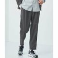 【MD.GRAY】【L】TWウォッシャブルトロ 2プリーツ ユーティリティー パンツ -ウォッシャブル・ストレッチ・防シワ-