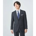 【NAVY】【L(48)】REDA ウィンドウペイン 3B クラシック スーツジャケット