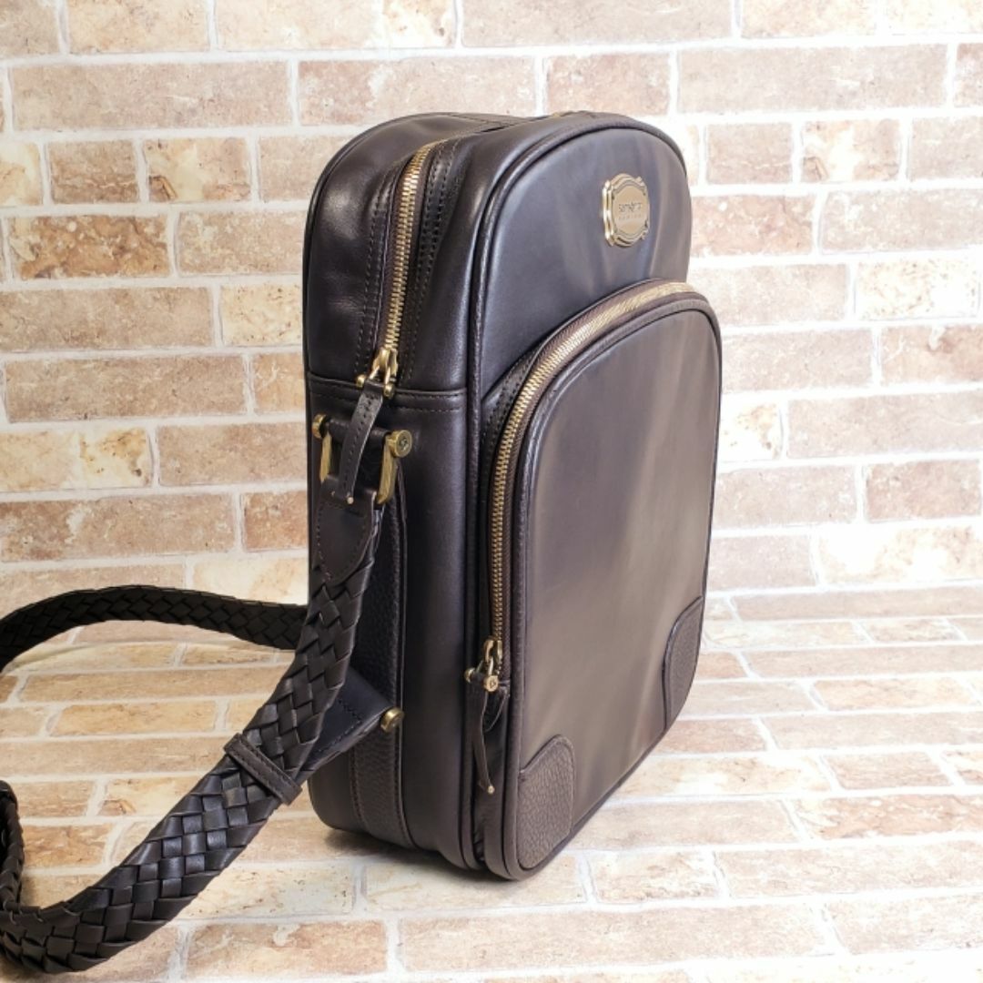Samsonite - サムソナイト Samsonite ☆ レザー ショルダー Samsonite - サムソナイト Samsonite ☆ レザー ショルダー