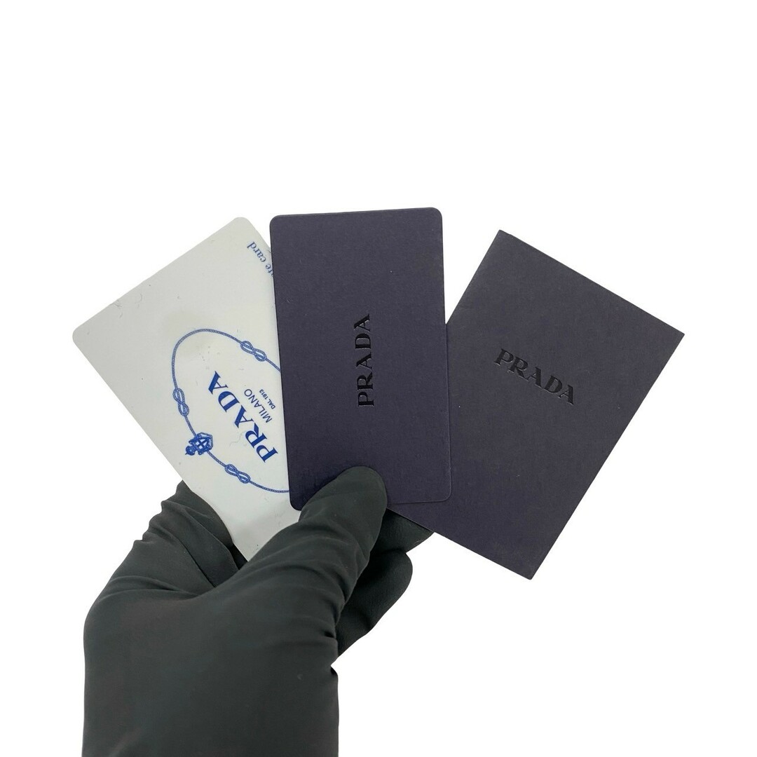 PRADA - 極 美品 希少品 PRADA プラダ 三角ロゴ 金具 花柄 PRADA - 極 美品 希少品 PRADA プラダ 三角ロゴ 金具 花柄