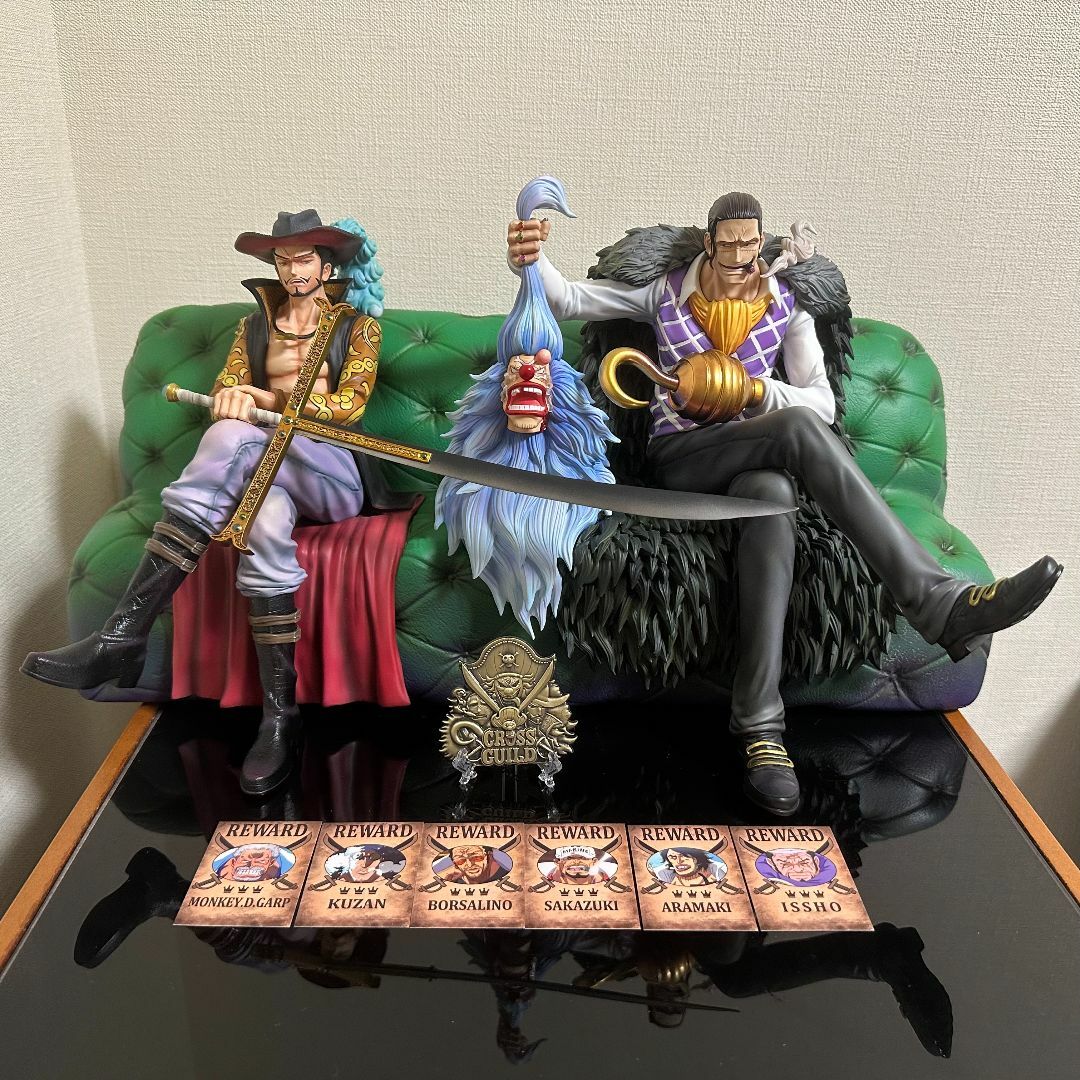 ワンピース クロスギルド ミホーク バギー サー フィギュア ワンピース クロスギルド ミホーク バギー サー フィギュア
