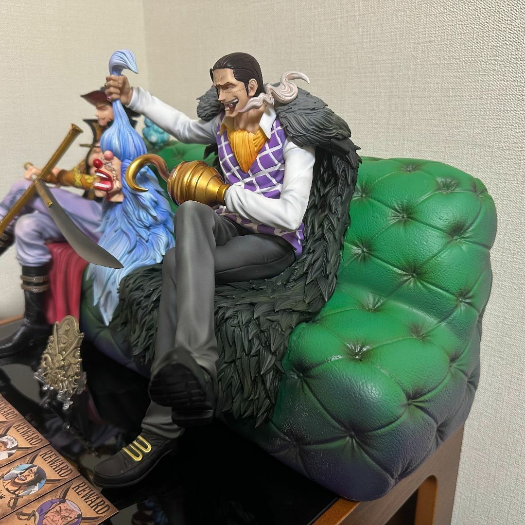 ワンピース クロスギルド ミホーク バギー サー フィギュア ワンピース クロスギルド ミホーク バギー サー フィギュア