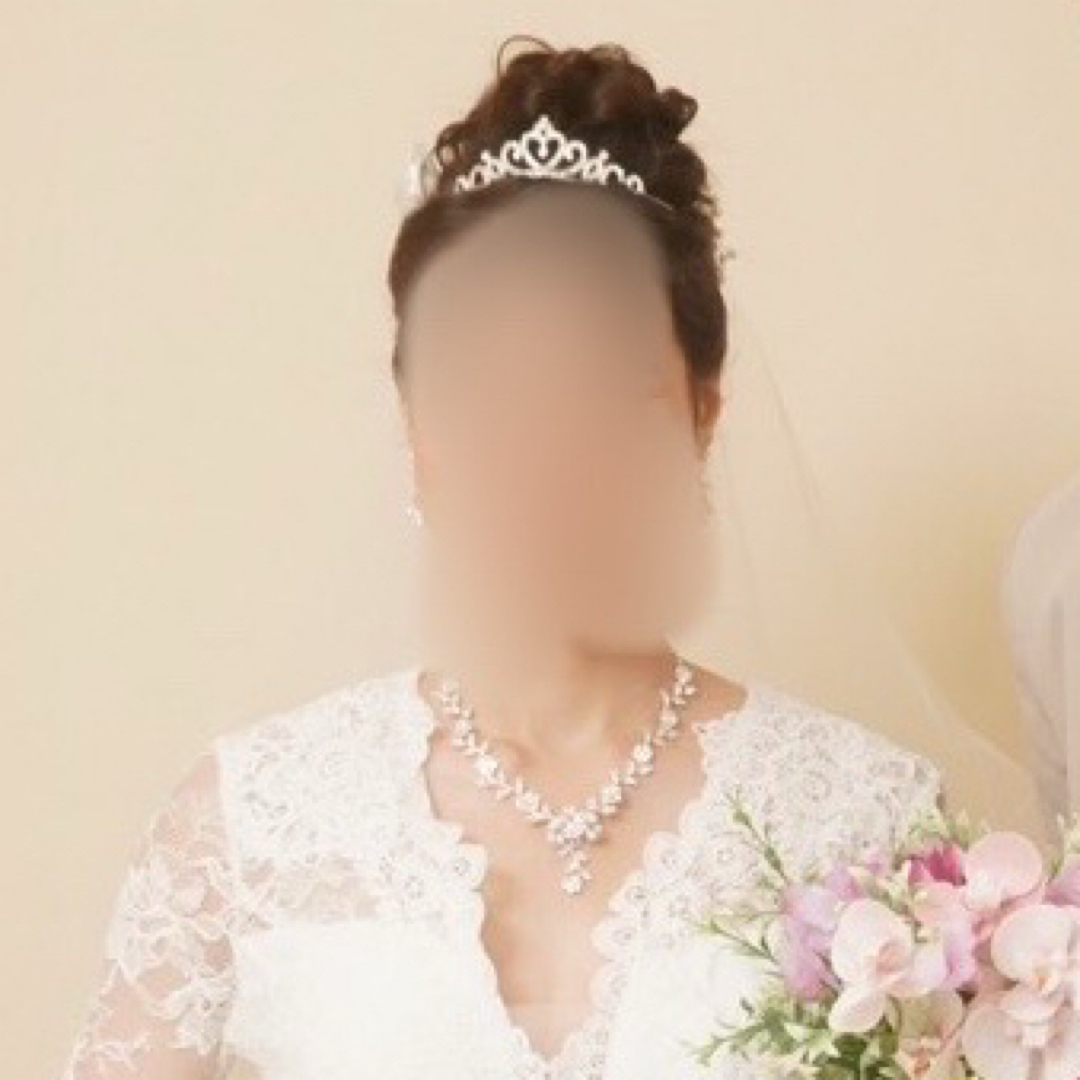 結婚式/ウェディング】エレガントなAラインのウェディングドレス 結婚式/ウェディング】エレガントなAラインのウェディングドレス