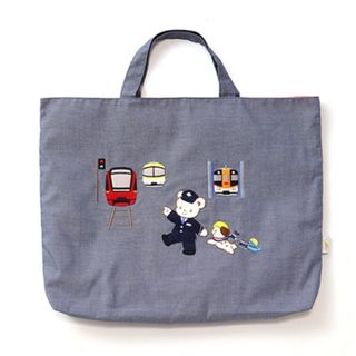 familiar - ファミリア 近鉄電車 コラボ レッスンバッグ トート familiar - ファミリア 近鉄電車 コラボ レッスンバッグ トート