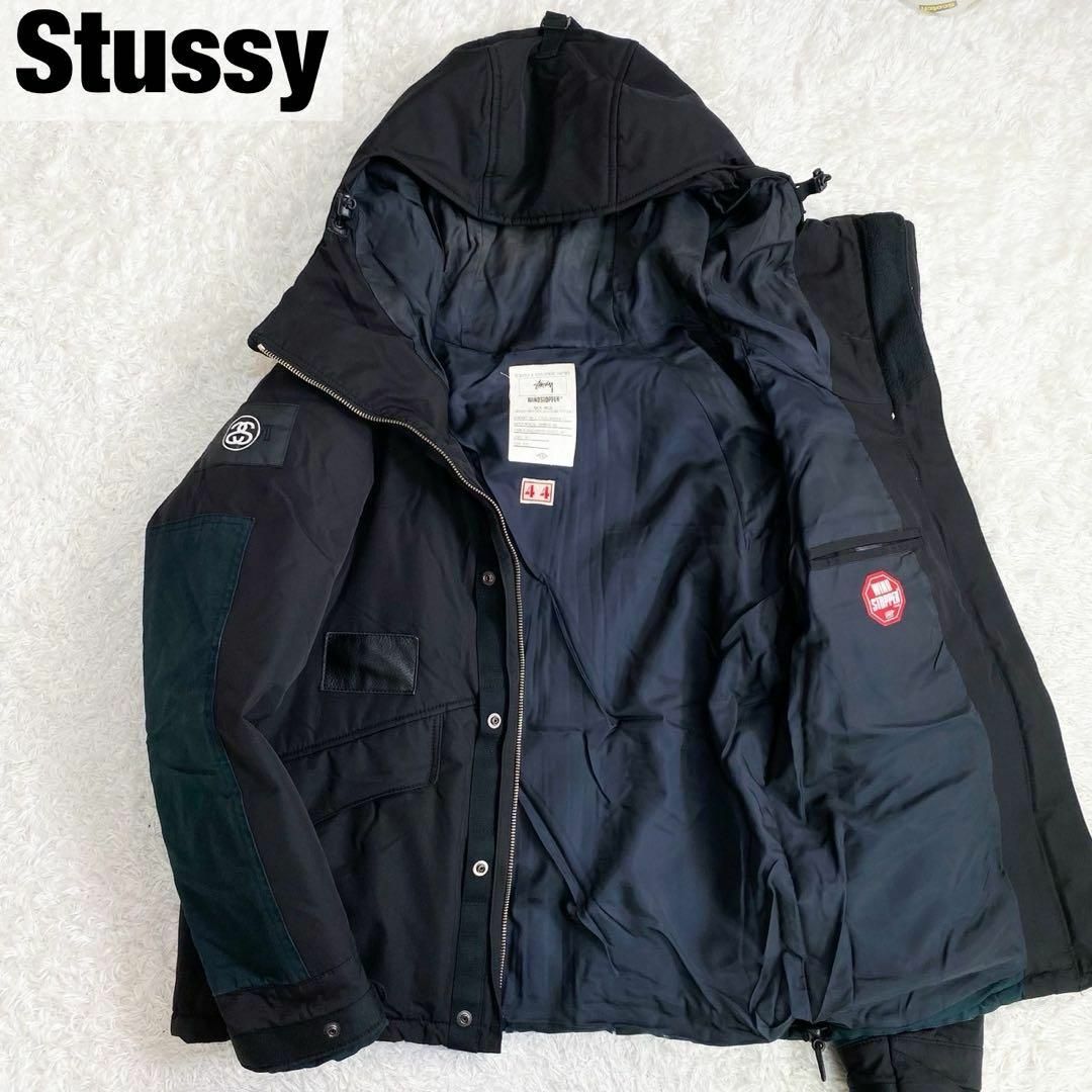 STUSSY - NEXUS7 STUSSY GORE WIND STOPPER ジャケット 44の通販 STUSSY - NEXUS7 STUSSY GORE WIND STOPPER ジャケット 44の通販