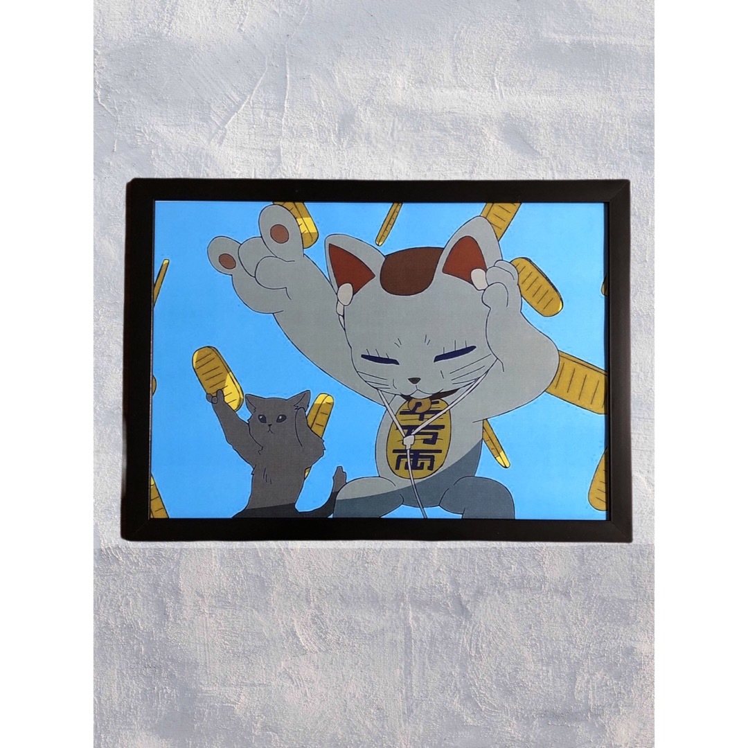 非売品】 A4額付き ダンダダン ターボババア 招き猫 ポスターの 非売品】 A4額付き ダンダダン ターボババア 招き猫 ポスターの