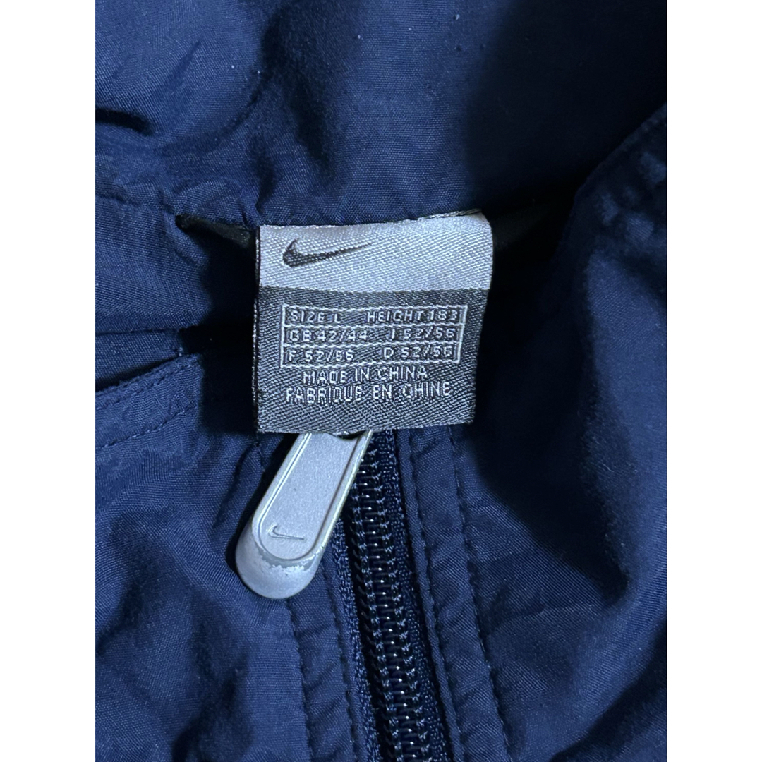 NIKE - 00's NIKE Y2K ナイロンジャケット スウッシュ刺繍 NIKE - 00's NIKE Y2K ナイロンジャケット スウッシュ刺繍