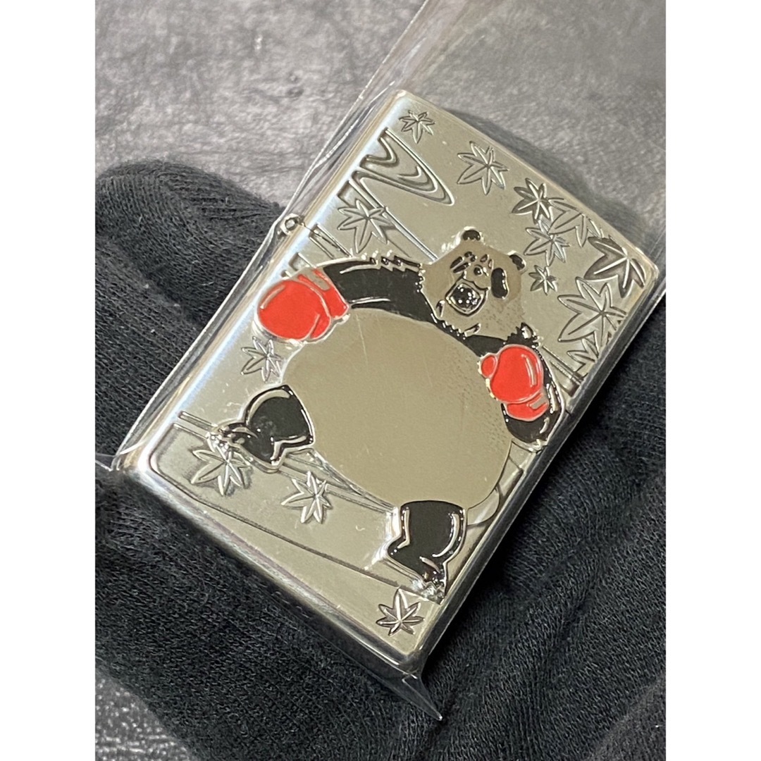 zippo 押忍 番長 パンダ 立体メタル 限定品 両面デザイン 2019年 zippo 押忍 番長 パンダ 立体メタル 限定品 両面デザイン 2019年