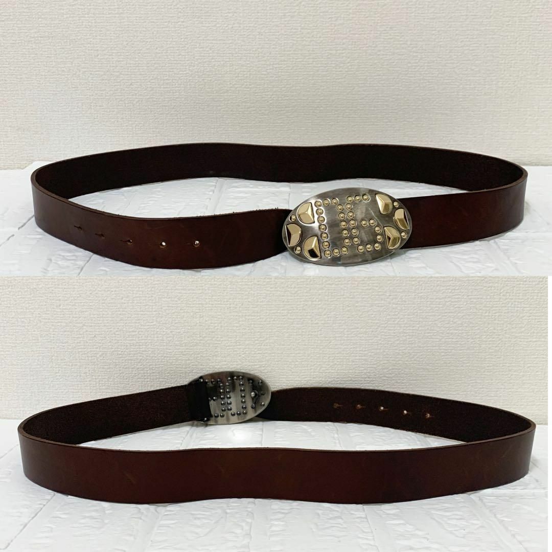 DOLCE&GABBANA ドルガバ オーバルスタッズ ベルト ベルト DOLCE&GABBANA ドルガバ オーバルスタッズ ベルト ベルト