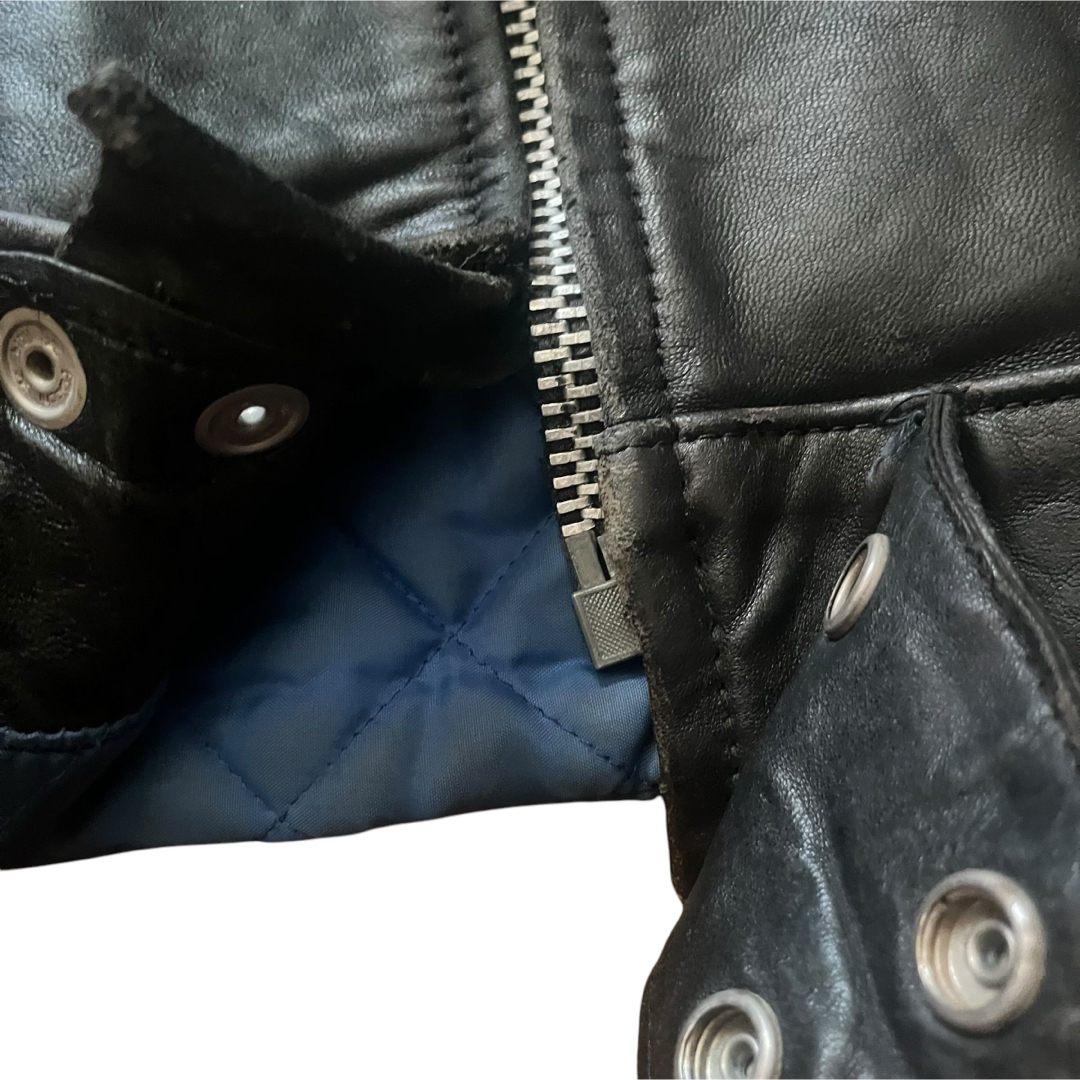 Lewis Leathers - 70s vintage Kett Leathers 襟付きシングル Lewis Leathers - 70s vintage Kett Leathers 襟付きシングル