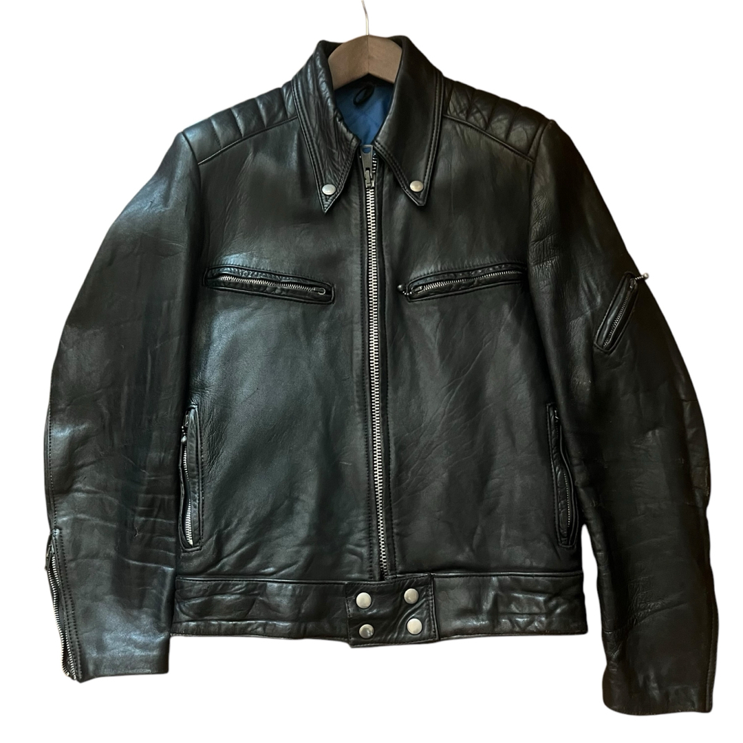 Lewis Leathers - 70s vintage Kett Leathers 襟付きシングル Lewis Leathers - 70s vintage Kett Leathers 襟付きシングル